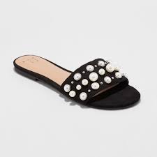 Target pearl slide sandals2